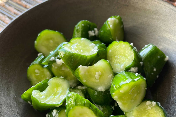 時短!きゅうりの塩麴浅漬け