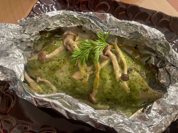 なにかわからないけどホイル焼き
